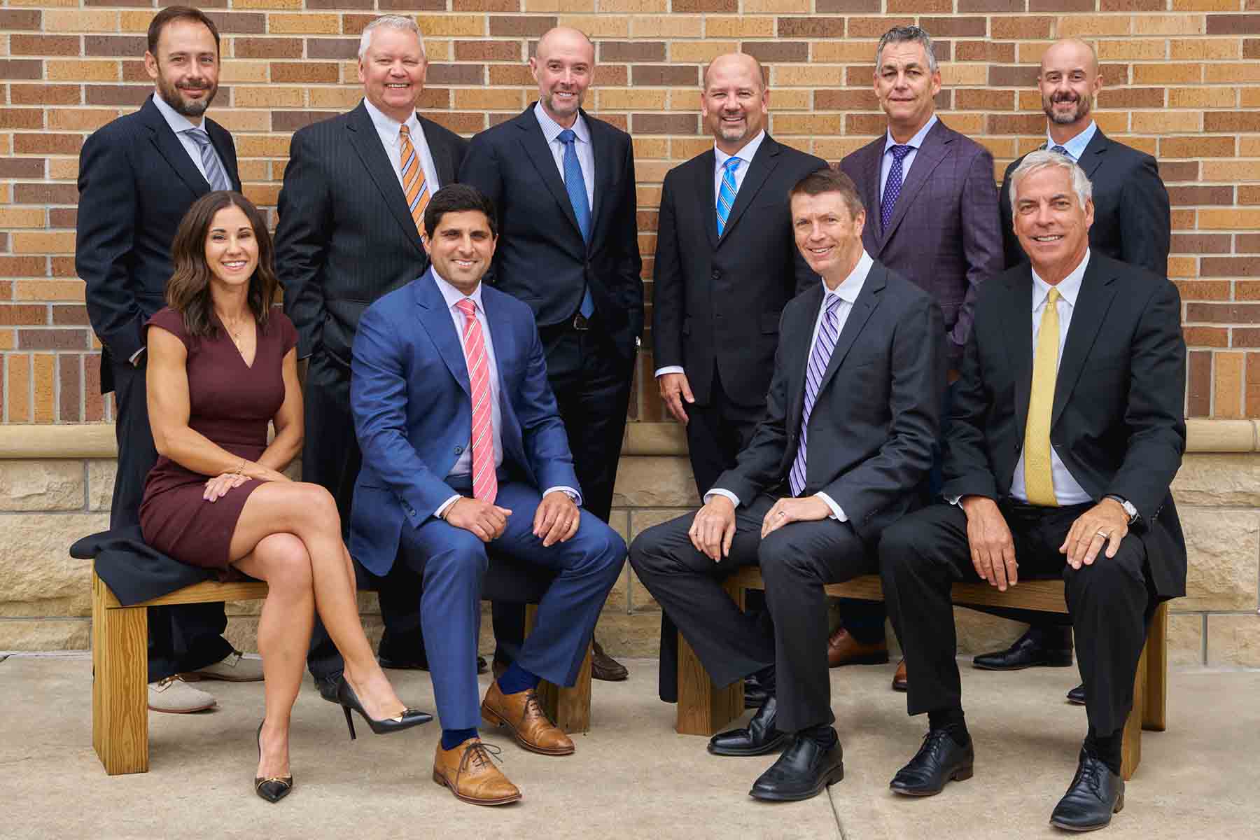 Photo of the Union State Bank Board of Directors.