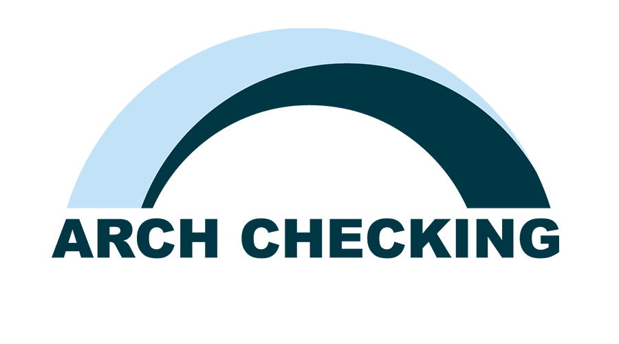 Logo for Union State Bank's Arch Checking account.  