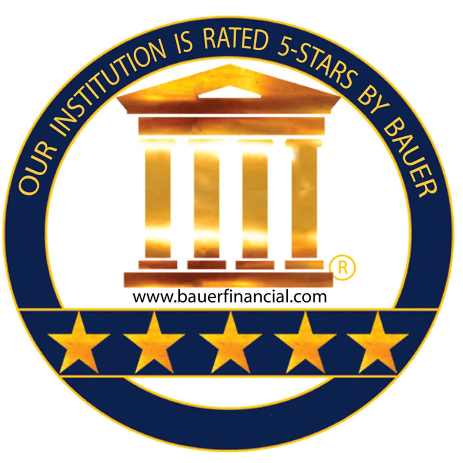 Bauer Financial five-star institution award