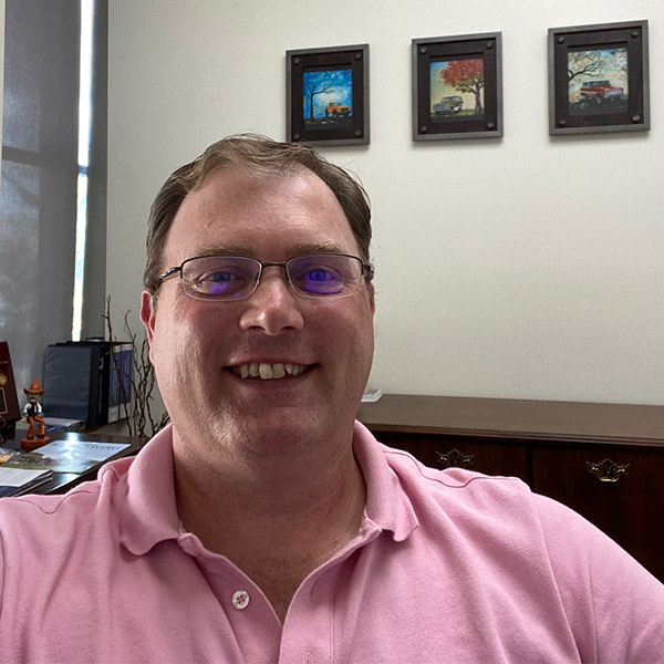 Selfie Day photo of USB team member Clayton P.