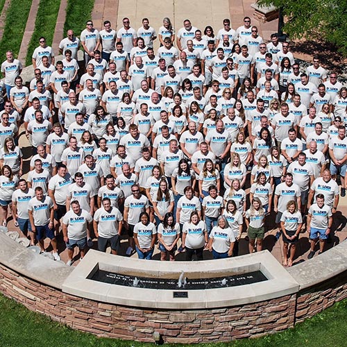 Photo of the 2022 graduating class from the Graduate School of Banking Colorado.