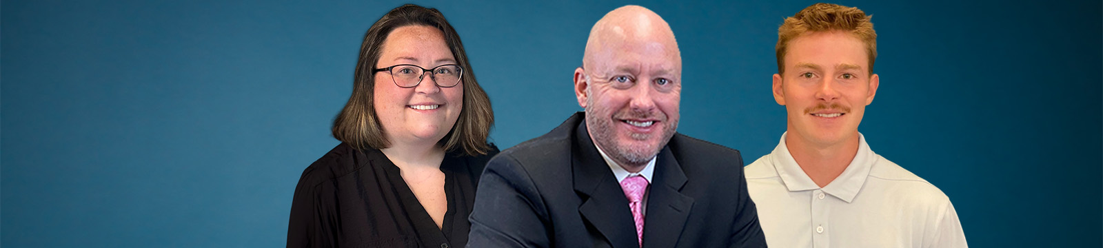 Photo of Amanda Conrad, Zack Stoy and Dax Givens of Union State Bank.