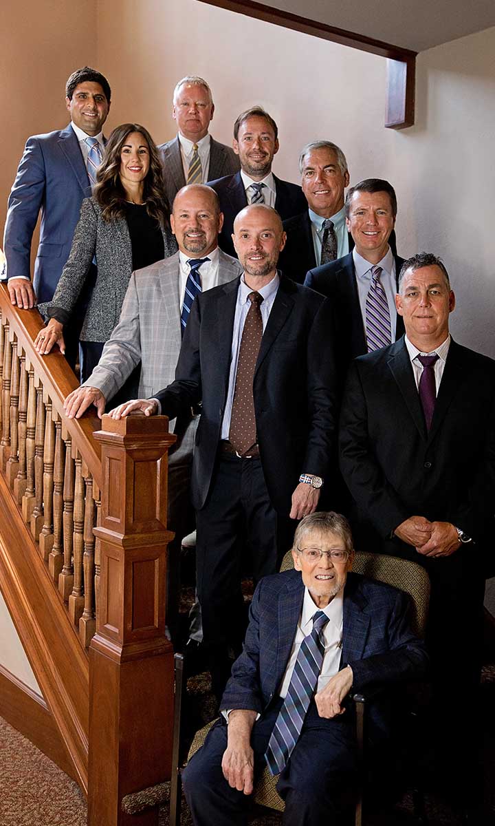 Group photo of the Union State Bank Board of Directors.