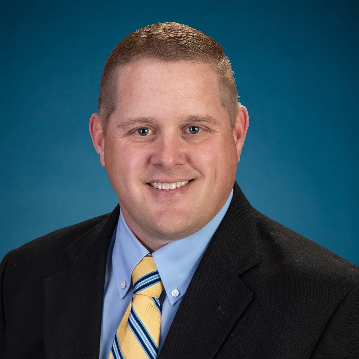 Photo of Nicholas Moody, Commercial Lender for Union State Bank's Bartelsville location.
